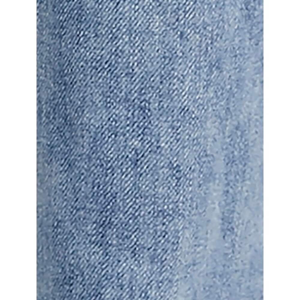 Free People Embroidered Denim Star & Floral Flared Leg High Rise Jeans | Boho 25 - Picture 9 of 16